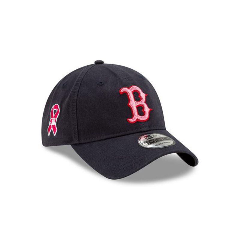 MLB Boston Red Sox Mother's Day 9Twenty Adjustable (WVA0555) - Blue New Era Caps